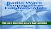 Read Radio Wave Propagation Fundamentals (Artech House Remote Sensing Library)  Ebook Free