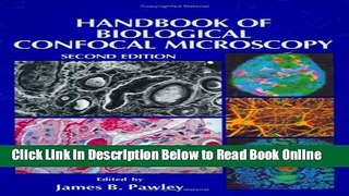 Read Handbook of Biological Confocal Microscopy (The Language of Science)  PDF Free