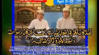H.Muammar Z.A. dan H.Chumaidi (Surat Al-Ahzzab ayat 21-22)