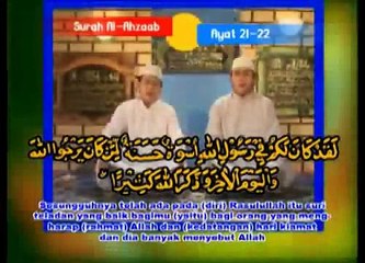 H.Muammar Z.A. dan H.Chumaidi (Surat Al-Ahzzab ayat 21-22)