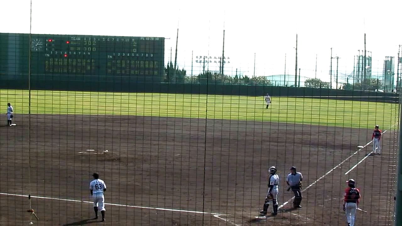 平成26年2月25日　4回表　加藤　高知FD戦（安芸）