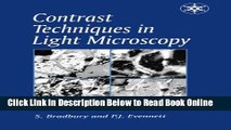 Read Contrast Techniques in Light Microscopy (Microscopy Handbooks)  Ebook Online