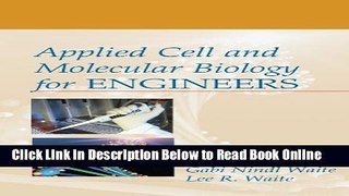 Read Applied Cell and Molecular Biology for Engineers  PDF Online