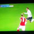 Griezmann collides and causes the ball to burst! EURO2016