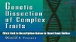 Read Genetic Dissection of Complex Traits, Volume 42 (Advances in Genetics)  Ebook Free