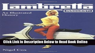Download Lambretta Innocenti  An Illustrated History  Ebook Free