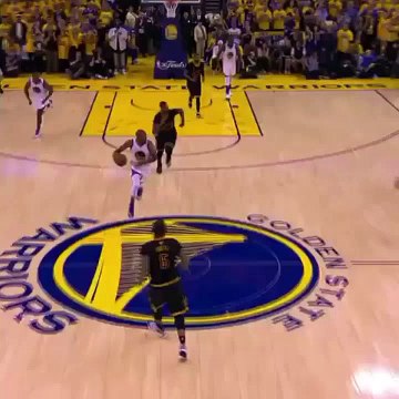 LeBron James with a clutch block! NBAFinals ALLin216 lebronjames