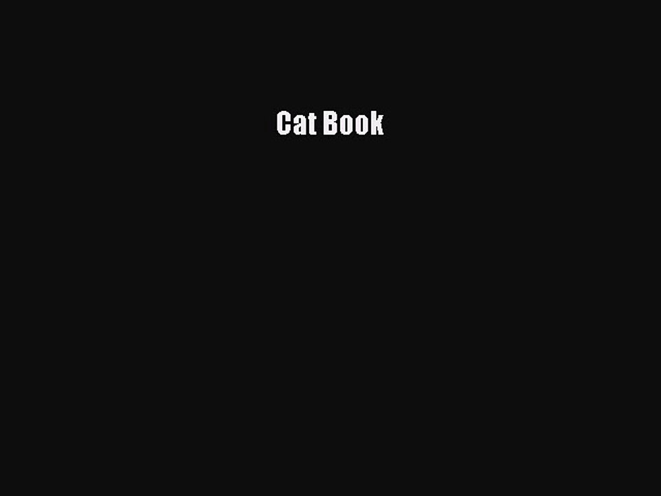 Read Cat Book Ebook Free