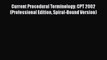 [Read] Current Procedural Terminology: CPT 2002 (Professional Edition Spiral-Bound Version)