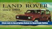 Read Land Rover Since 1983: Coil-Sprung Models, a Collector s Guide (Collector s Guides)  Ebook