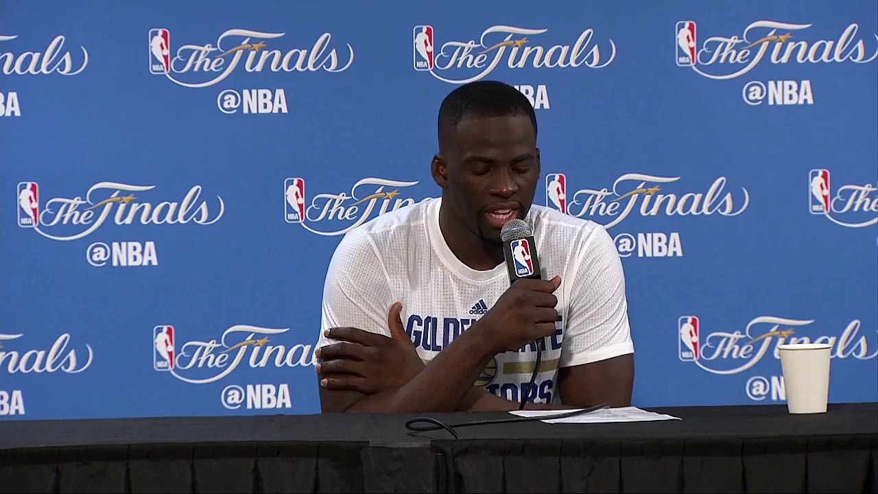 Draymond Green Postgame Interview #1  Cavaliers vs Warriors - Game 7  2016 NBA Finals