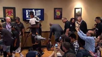 LeBron James Postgame Interview #1  Cavaliers vs Warriors - Game 7  June 19, 2016  NBA Finals