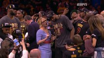 Tristan Thompson Interview  Cavaliers vs Warriors - Game 7  June 19, 2016  2016 NBA Finals