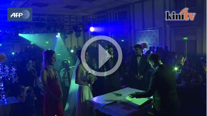 Kahwin olok-olok 'meletup' di Uruguay