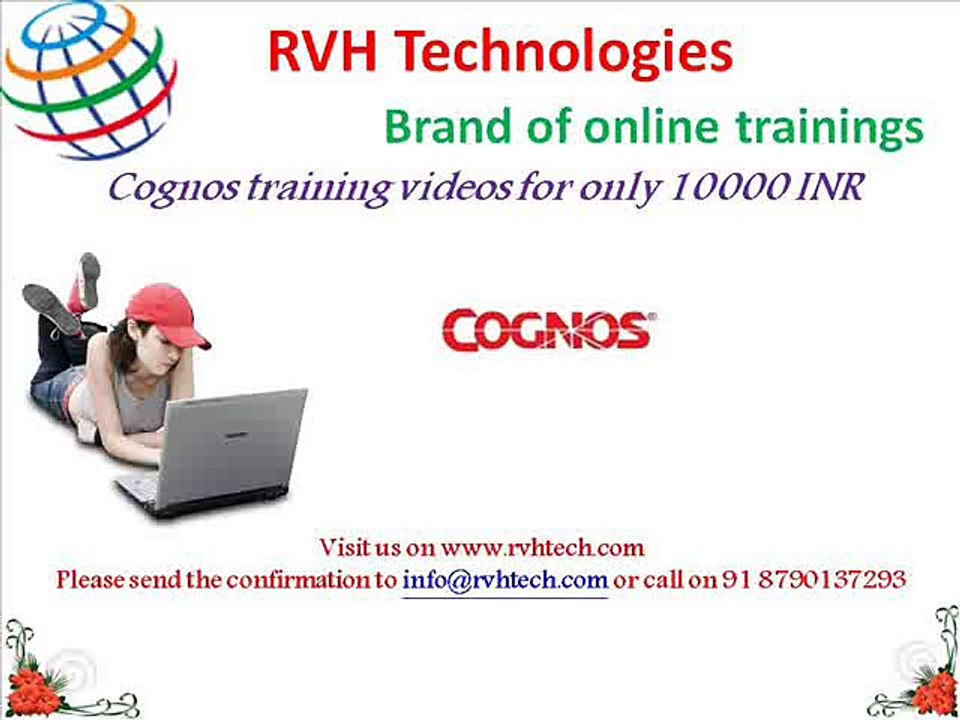 Cognos training videos for only 10000 INR