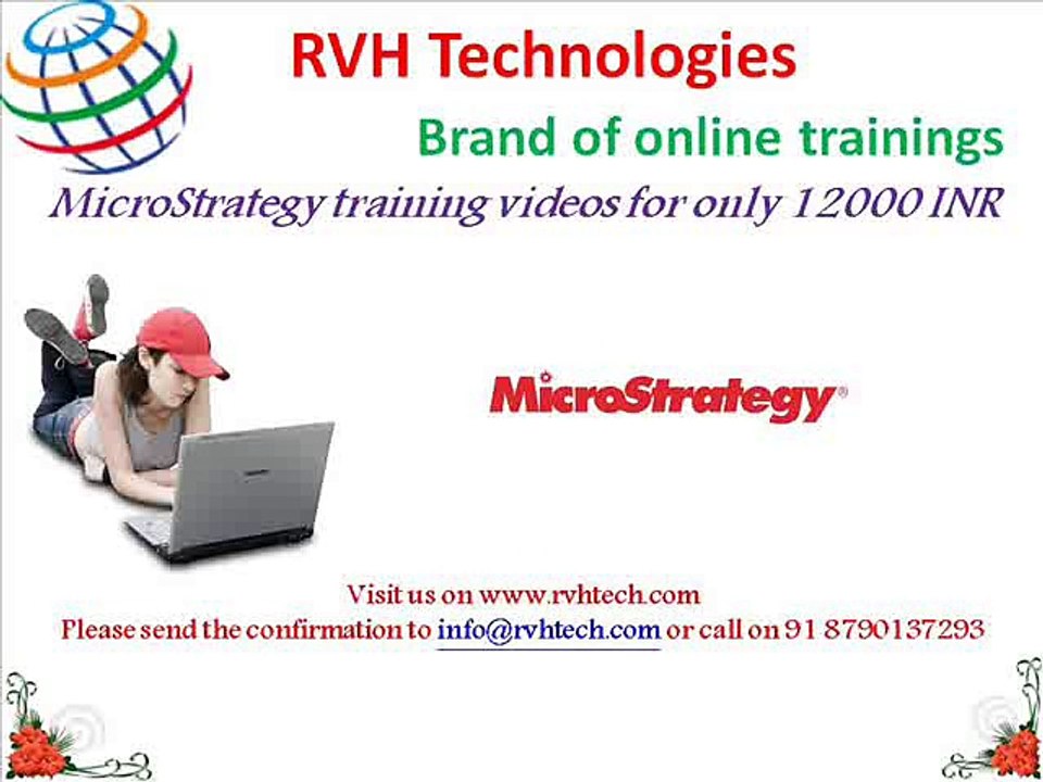 Microstrategy training videos for only 12000 INR