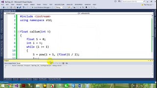 C/C++ | Bài tập 35 - S(n) = CanBac2(1+CanBac2(2 + CanBac2(3 + CanBac2(n)))