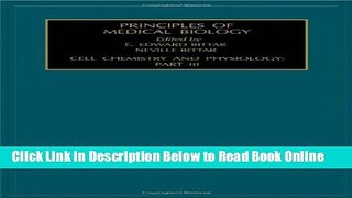 Read Cell Chemistry and Physiology: Part III, Volume 4C (Principles of Medical Biology)  Ebook