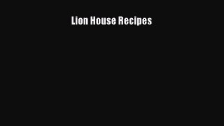 Download Books Lion House Recipes PDF Free