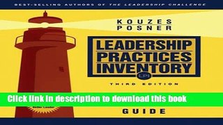 Read The Leadership Practices Inventory (LPI): Facilitator s Guide Package (J-B Leadership