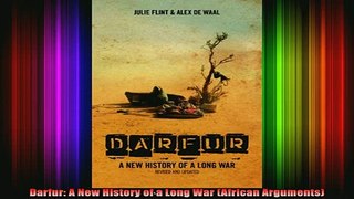 Free Full PDF Downlaod  Darfur A New History of a Long War African Arguments Full Ebook Online Free