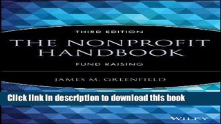 Download The Nonprofit Handbook: Fund Raising (AFP/Wiley Fund Development Series)  PDF Online