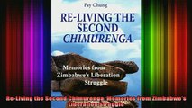 READ book  ReLiving the Second Chimurenga Memories from Zimbabwes Liberation Struggle Full Ebook Online Free