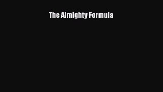 [PDF] The Almighty Formula Read Online