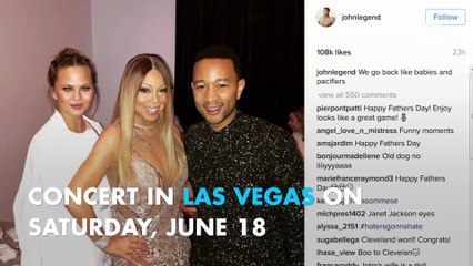 Watch : Mariah Carey blindfolds John Legend during her concert