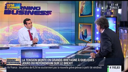 Quelles pourraient être les conséquences d'un éventuel Brexit ? - 20/06 (BFM Business)