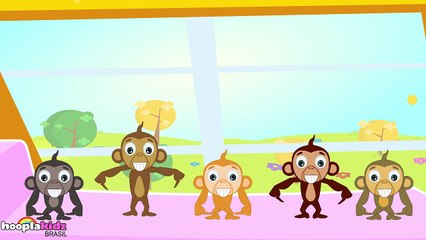 Five Little Monkeys - Cinco Macaquinhos