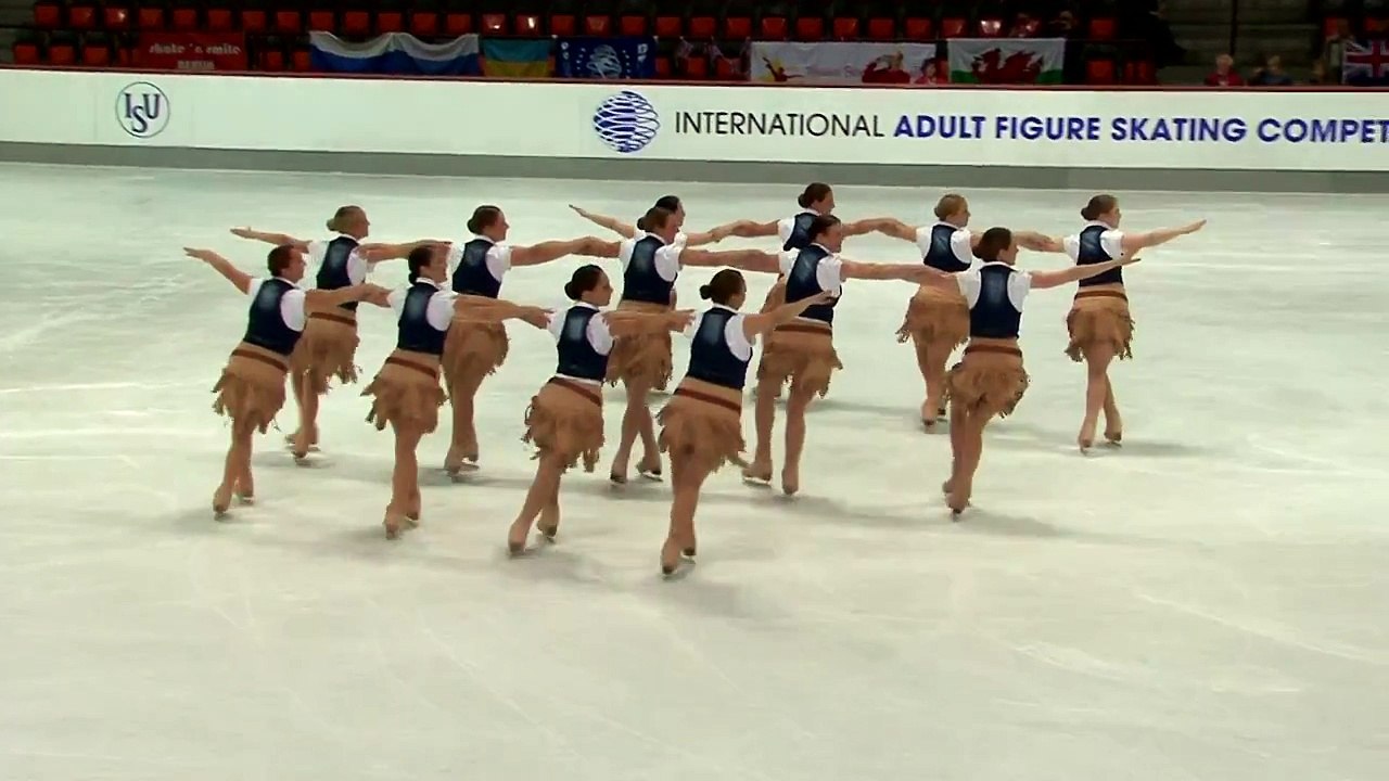 ISU Oberstdorf 2016 - Free Program - Team Berlin Adult 2nd