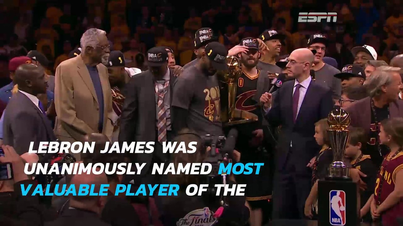 LeBron James named unanimous MVP of 2016 NBA Finals