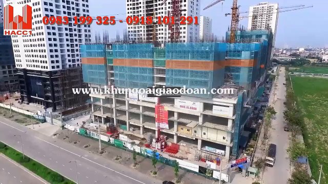 Chung cư N03T5 Ngoại Giao Đoàn - Toàn cảnh Khu Ngoại Giao Đoàn cực đẹp qua FlyCam