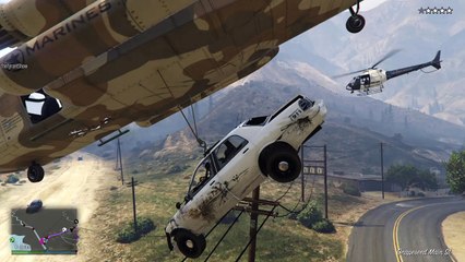 Grand Theft Auto V - Cargobob Getaway