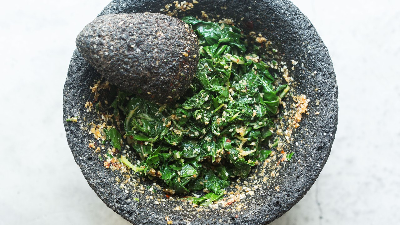 Make Better Salads With a Mortar and Pestle