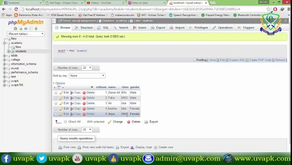 Lecture 54 how to update data in database in PHP basic in hindi urdu