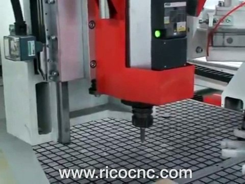 Carousel Type Automatic Tool Changer Mechanism Tool Changing CNC Router Machine