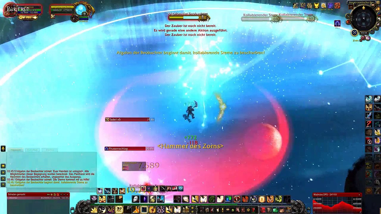 Ulduar 25 Algalon Vergelterpaladin solo 6.0.3