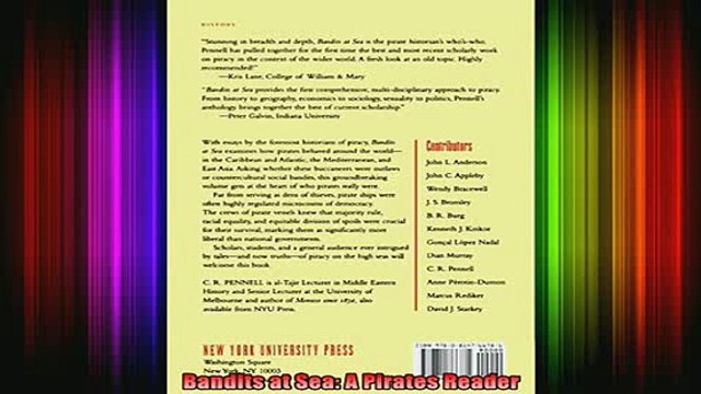READ book Bandits at Sea A Pirates Reader Full Free