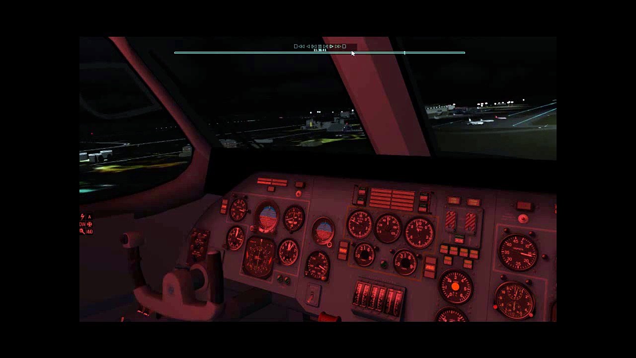 AN 28 Night landing