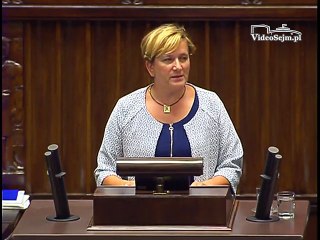 Poseł Józefa Szczurek-Żelazko - Wystąpienie z dnia 09 czerwca 2016 roku.