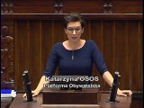 Poseł Katarzyna Osos - Wystąpienie z dnia 09 czerwca 2016 roku.
