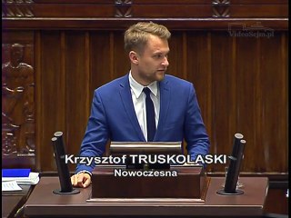 Poseł Krzysztof Truskolaski - Wystąpienie z dnia 09 czerwca 2016 roku.