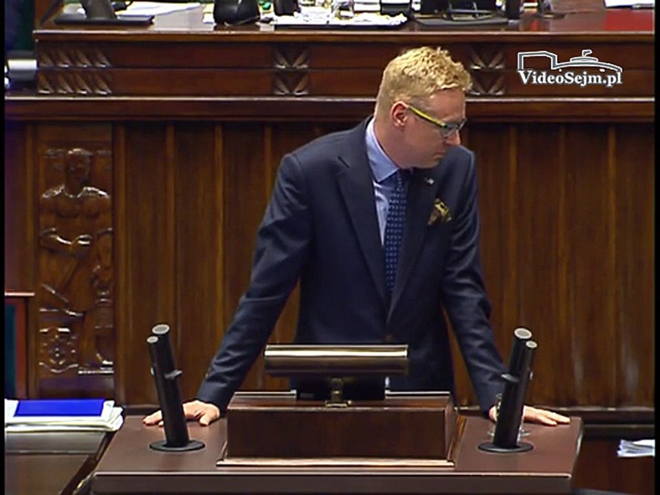Poseł Michał Stasiński - Wystąpienie z dnia 09 czerwca 2016 roku.