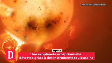 Une exoplanète exceptionnelle détectée grâce à des instruments toulousains