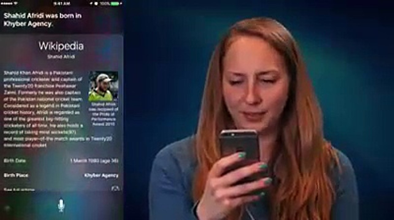 Learn About Pakistan With Siri