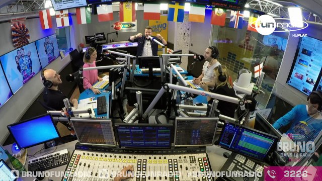 Le moment très gênant d'Elliot... (20/06/2016) - Best Of en Images de #BrunoFunRadio