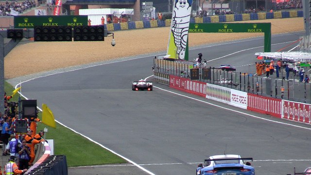24 heures du mans 2016 panne toyota ts050#5 avant l arrivee