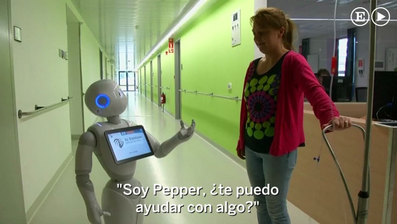 Pepper, el robot recepcionista
